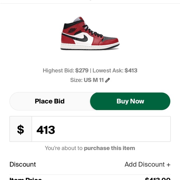 Jordan 1 Chicago Black Toe - Picture 5 of 5